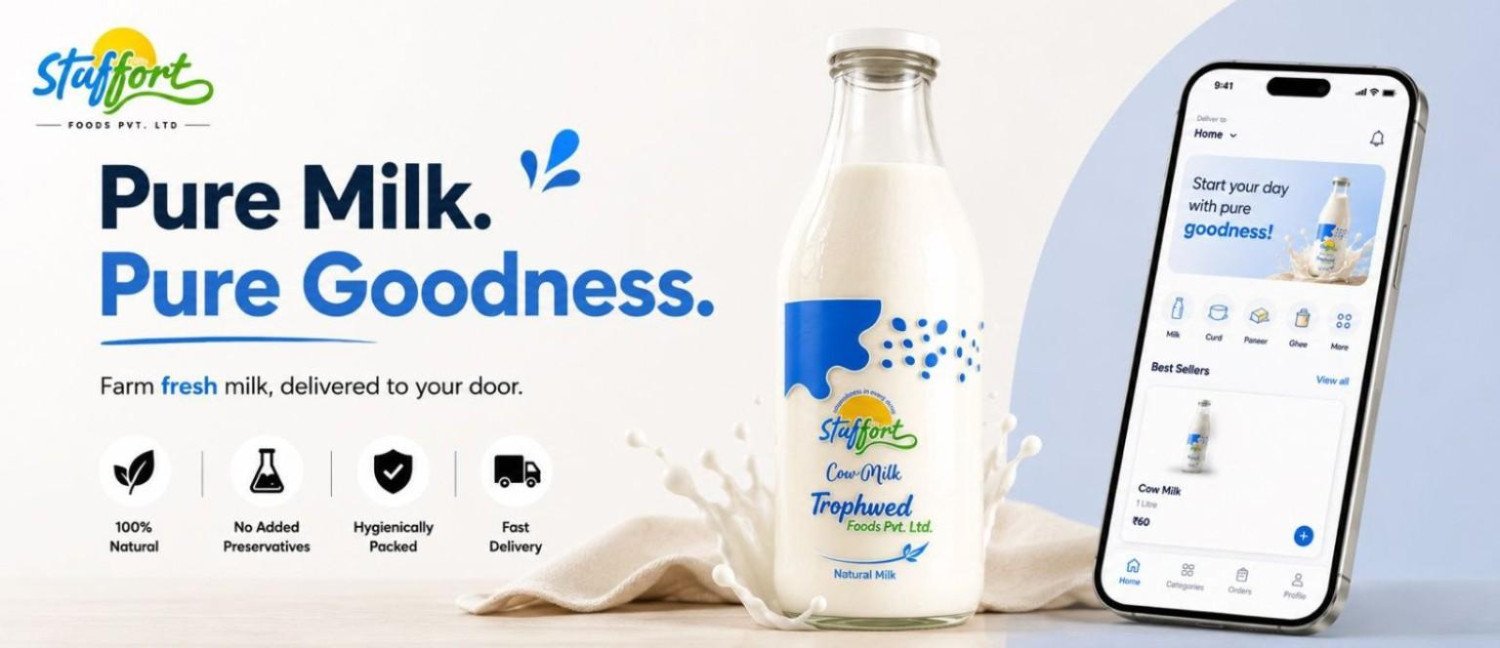 Stuffort Daily Milk Delivery system promo